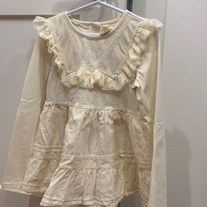 Ivory Matilda Jane top- size 8